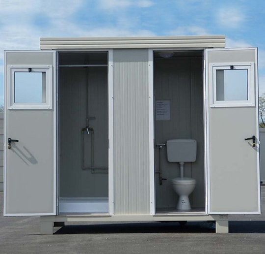 Nuevo Contenedor Sanitario SS1 con 2 WC y 2 Lavamanos