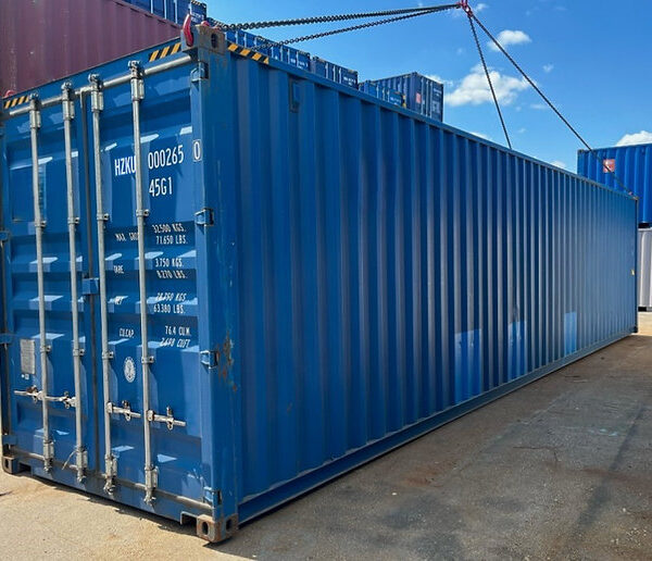 Contenedor marítimo High Cube (HC) de 40 pies usado