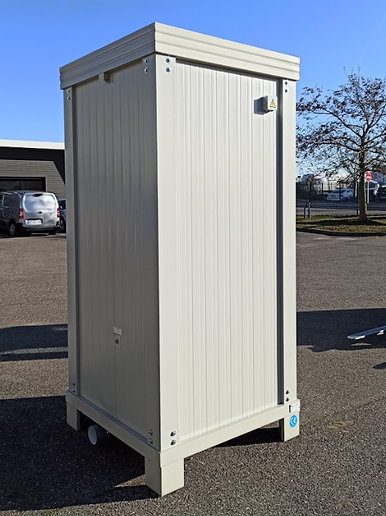 Nuevo contenedor sanitario S1 con WC y lavabo