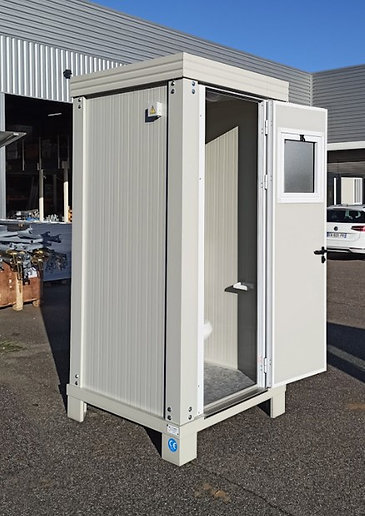 Nuevo contenedor sanitario S1 con WC y lavabo