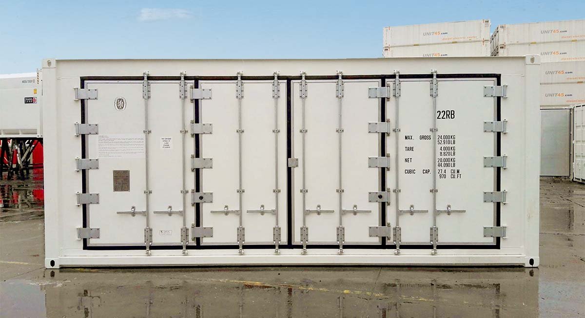 CÁMARAS FRIGORÍFICAS PORTÁTILES OPEN-SIDE 6M / 20′ USADO