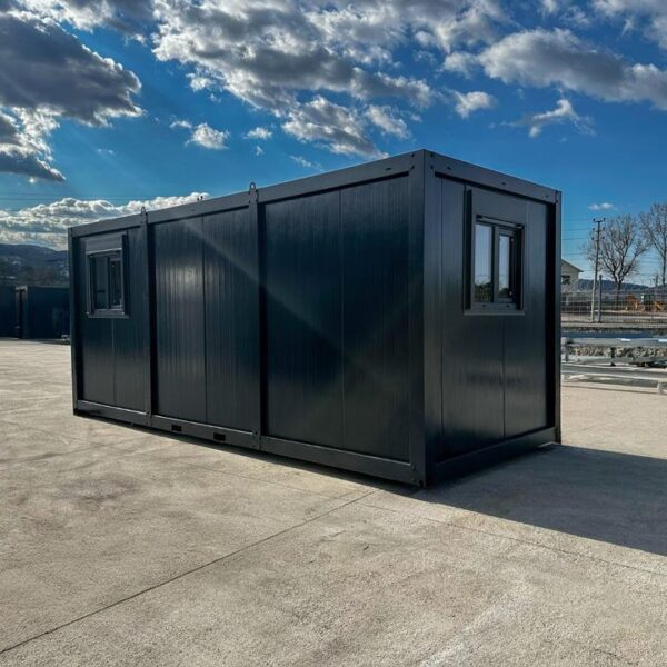 CONTENEDOR DE OFICINA NEGRO 240X600