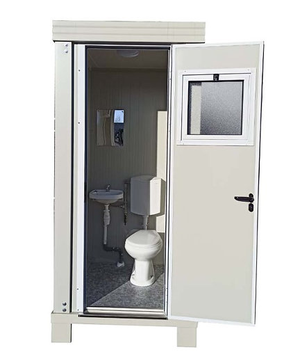 Nuevo contenedor sanitario S1 con WC y lavabo