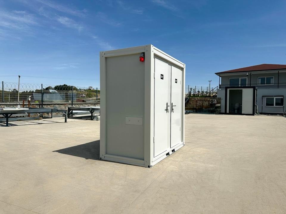 CONTENEDOR SANITARIO DE DOBLE WC (220X120M)NUEVO