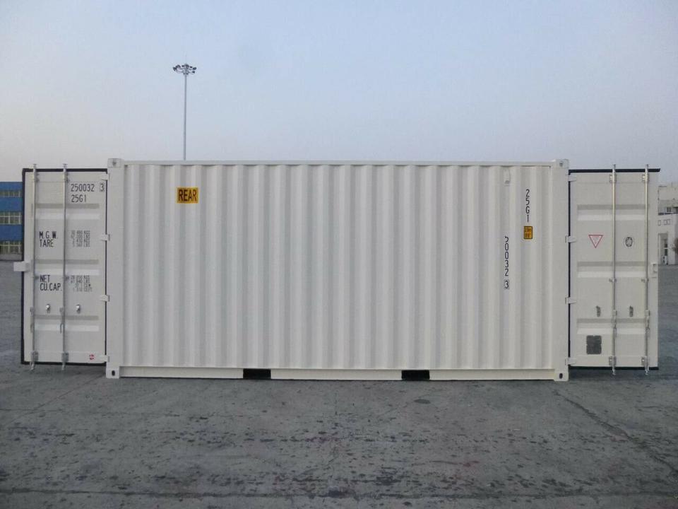 CONTENEDOR MARÍTIMO DE 20 PIES CON DOBLE PUERTA - NUEVO