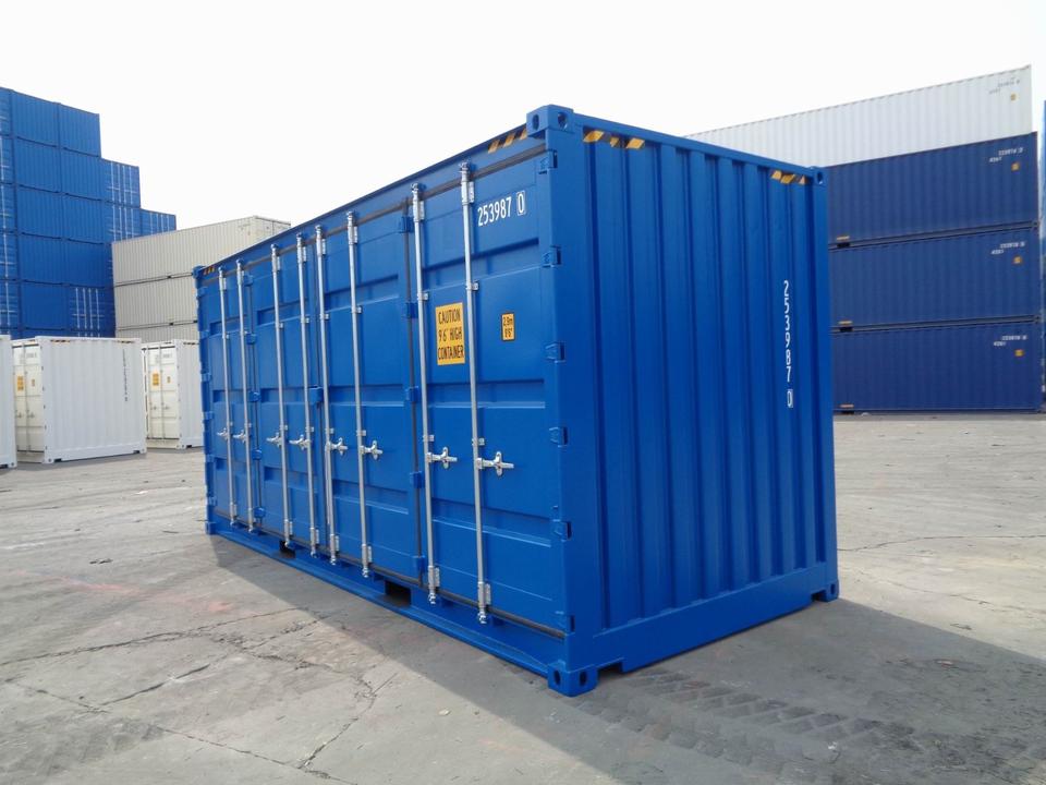 CONTENEDOR MARÍTIMO DE 20 PIES HC CON APERTURA LATERAL - NUEVO