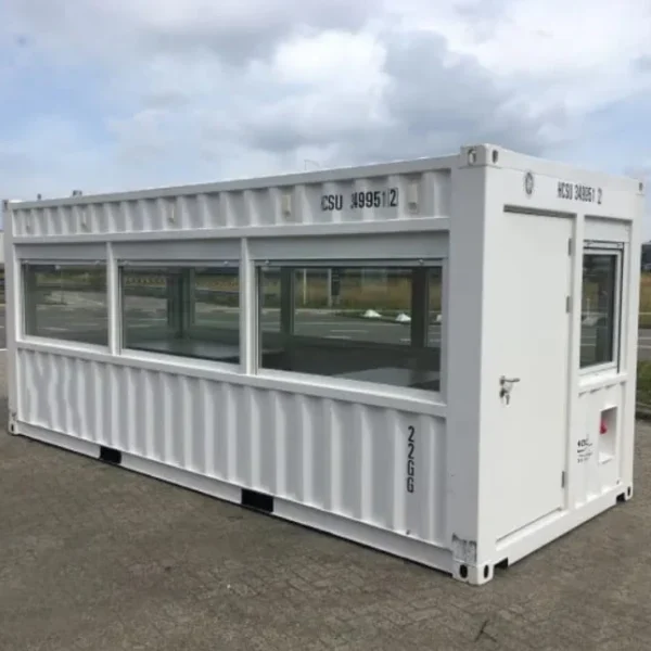 contenedor de observación de 20 pies Dimensiones externas