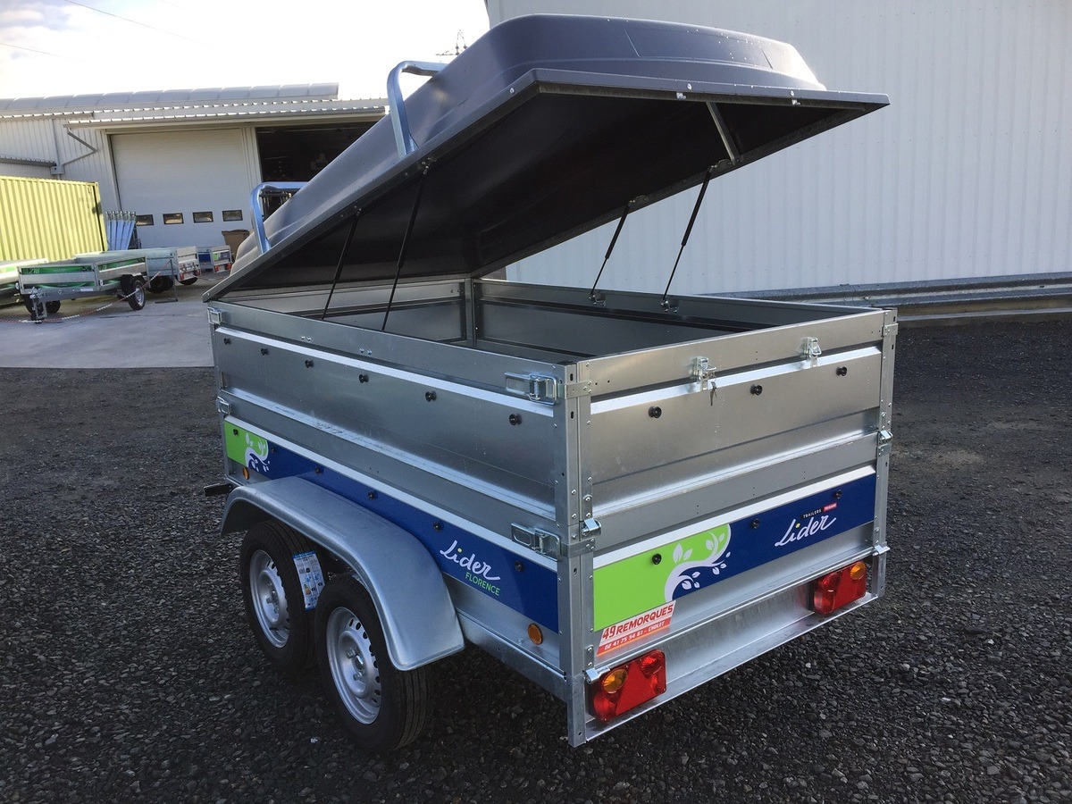 Remolque 2 ejes Lider FLORENCE 39330 500/750 Kgs