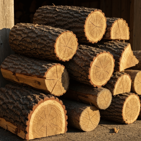 Lena de Roble Seca 33cm – Maxima Duracion