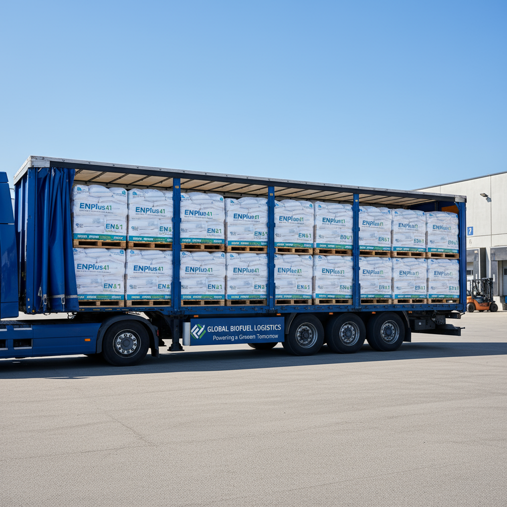 Pellets de Madera Premium ENplus A1 – Camion Completo (24 Toneladas)