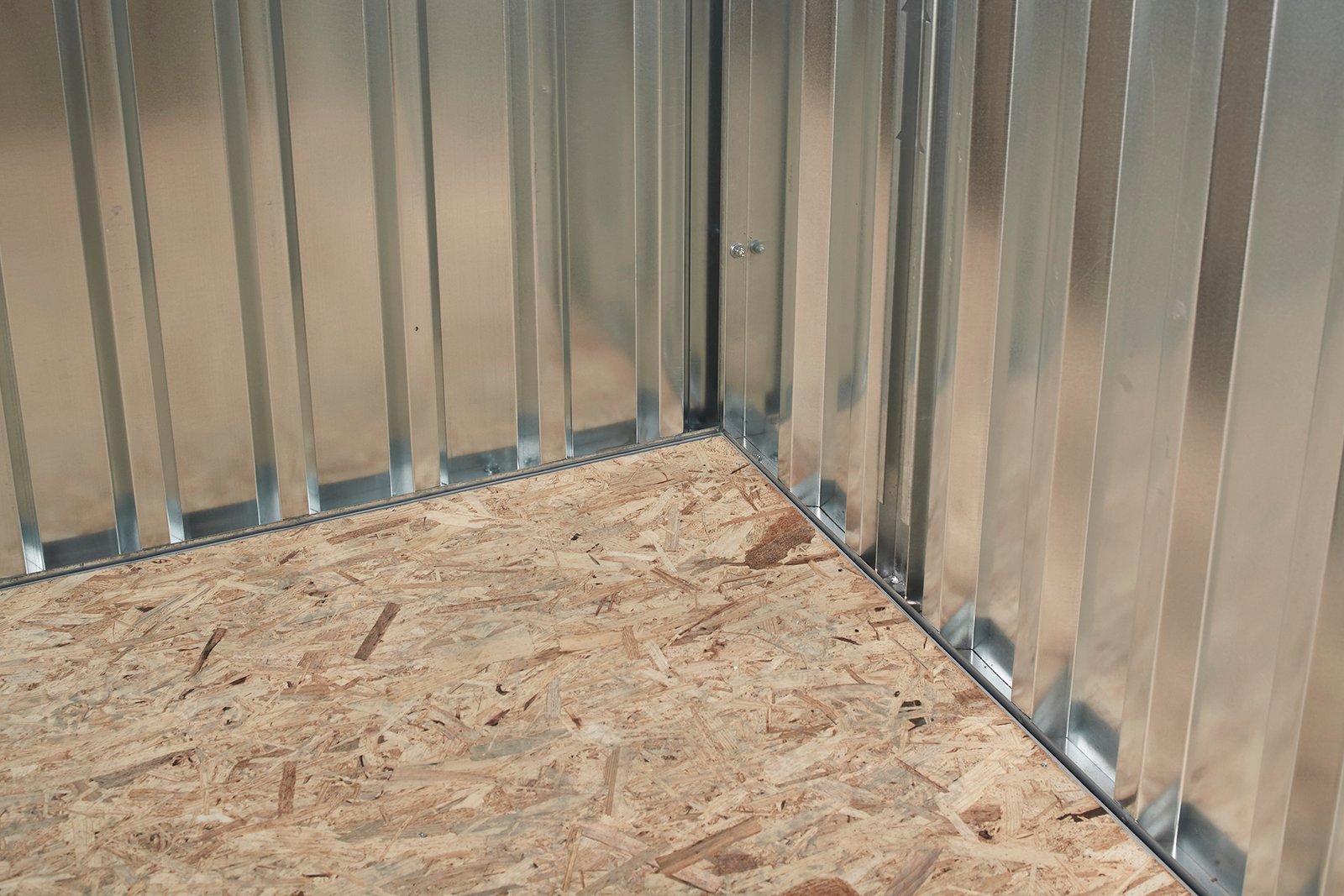 CONTENEDOR DE ALMACENAMIENTO METÁLICO PLANO (2M)