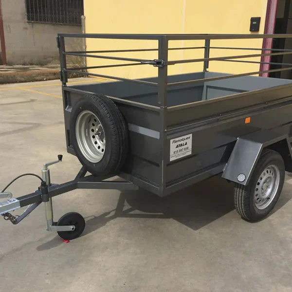 Remolque 1 eje 1.800 x 1.150 x 500 – Mma 750 kg