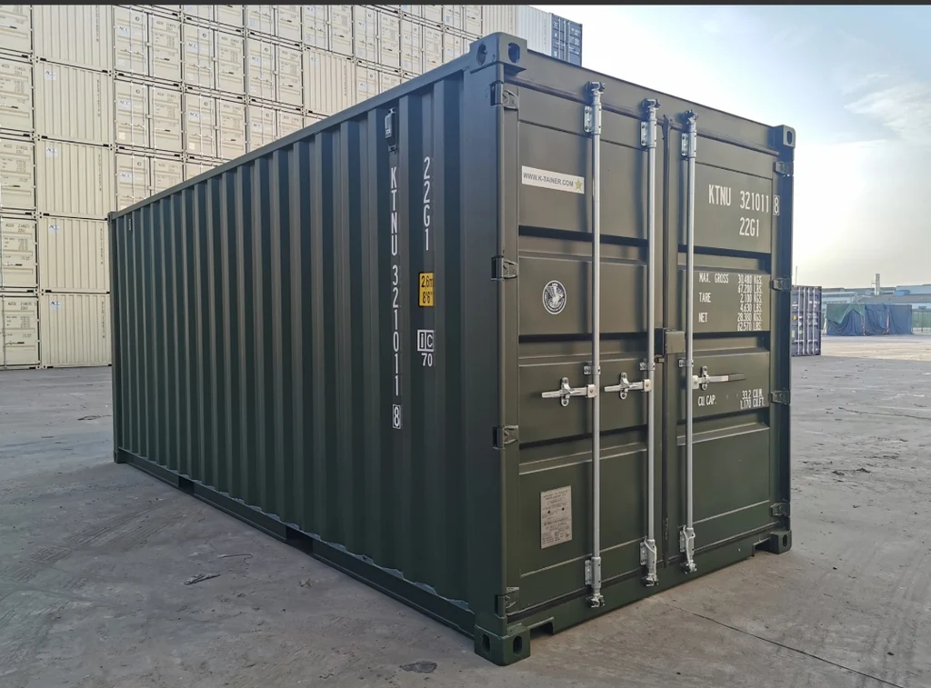 Contenedor marítimo de 20 pies – a prueba de viento e impermeable