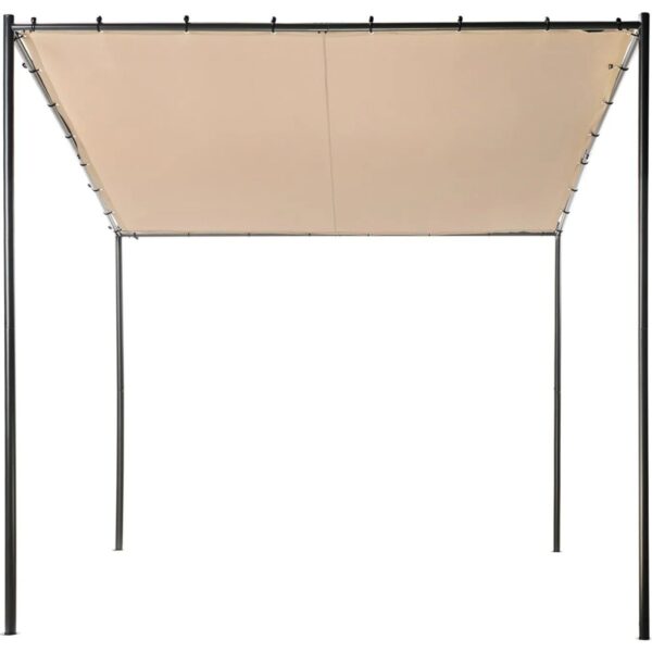 Gazebo VIMINO Metal Taupe