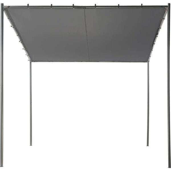 Gazebo VIMINO Metal Gris Oscuro