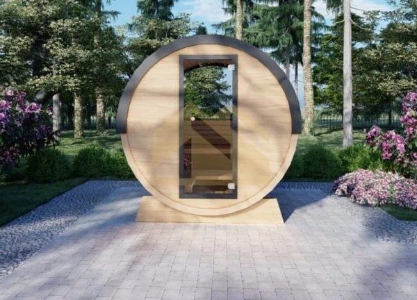 Sauna Exterior Barril Preston, 2.3×2.0