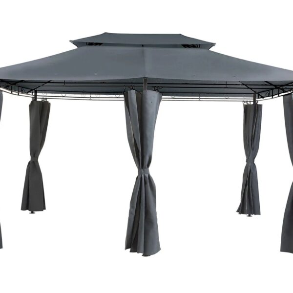 Gazebo COLOS Metal Gris Grafito