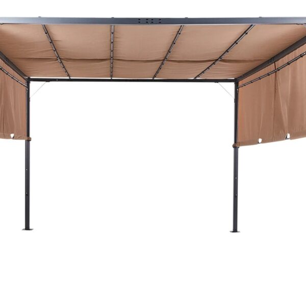 Gazebo LED PARGA Marrón