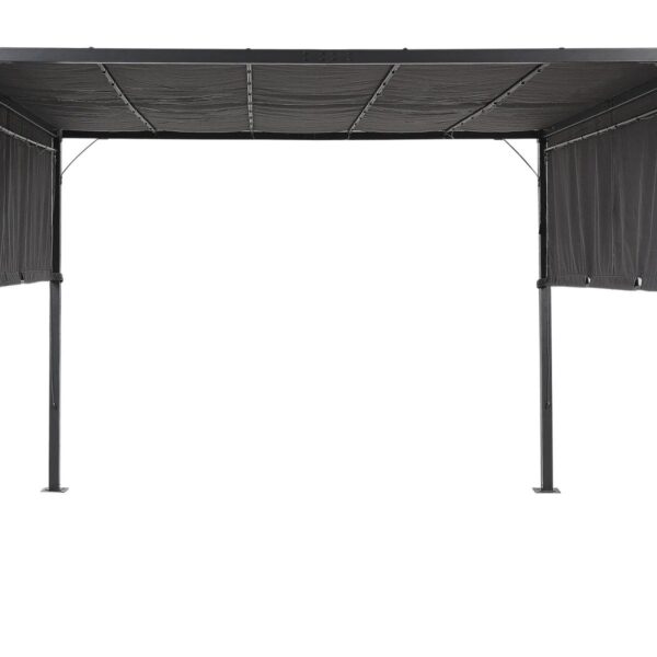 Gazebo LED PARGA Gris Oscuro