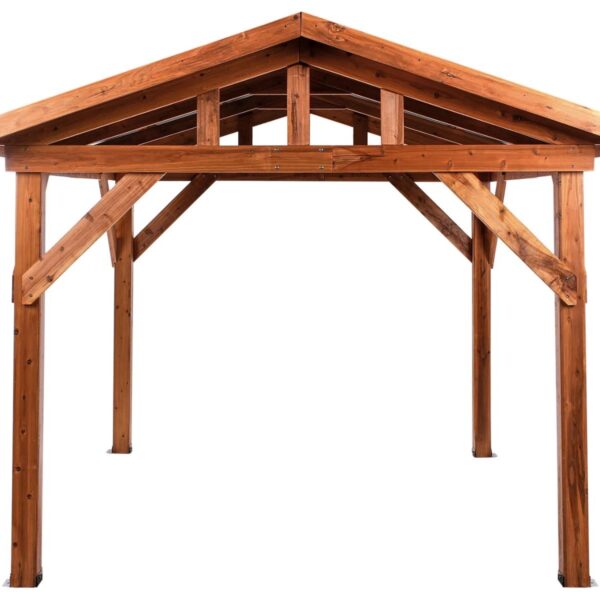 Gazebo SECCHIA Marrón