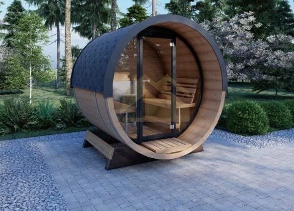 Sauna Exterior Barril Warrington, 2.3×2.0