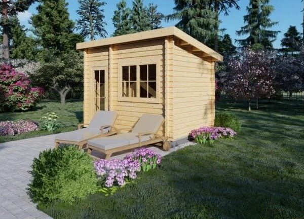 Sauna Exterior Derby, 7 m²