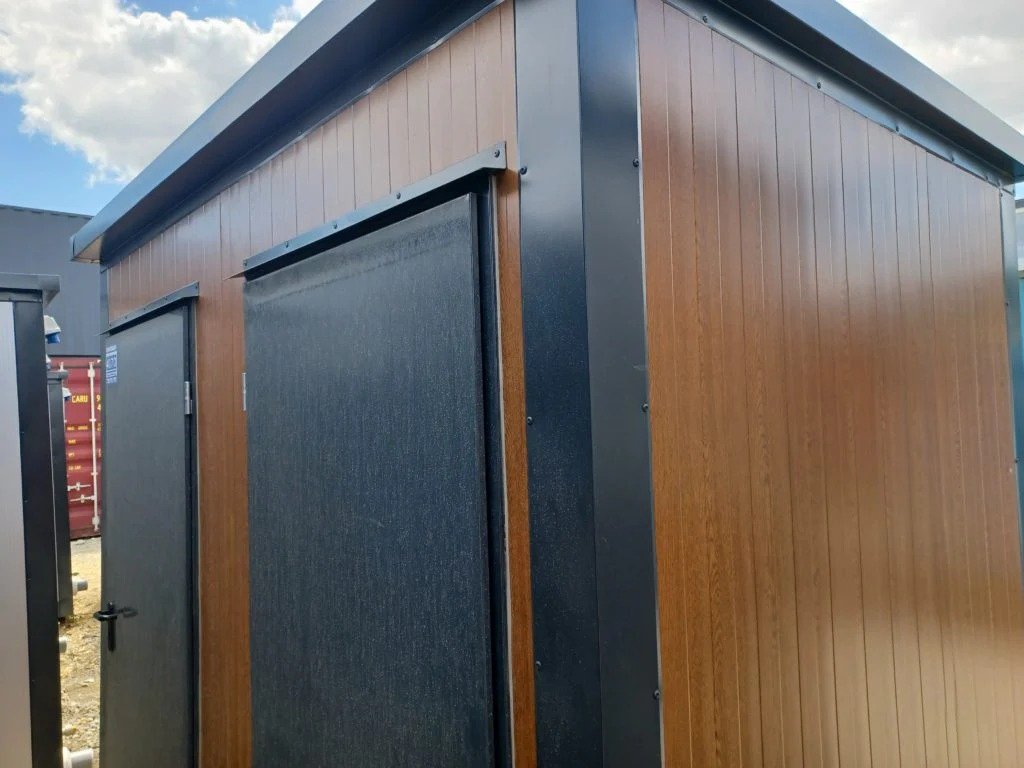 Contenedor Sanitario Doble de 2 Cabinas