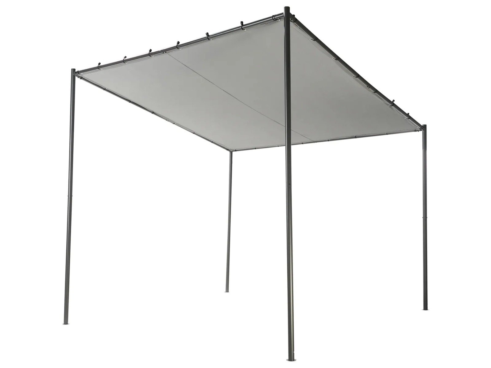 Gazebo VIMINO Metal Gris