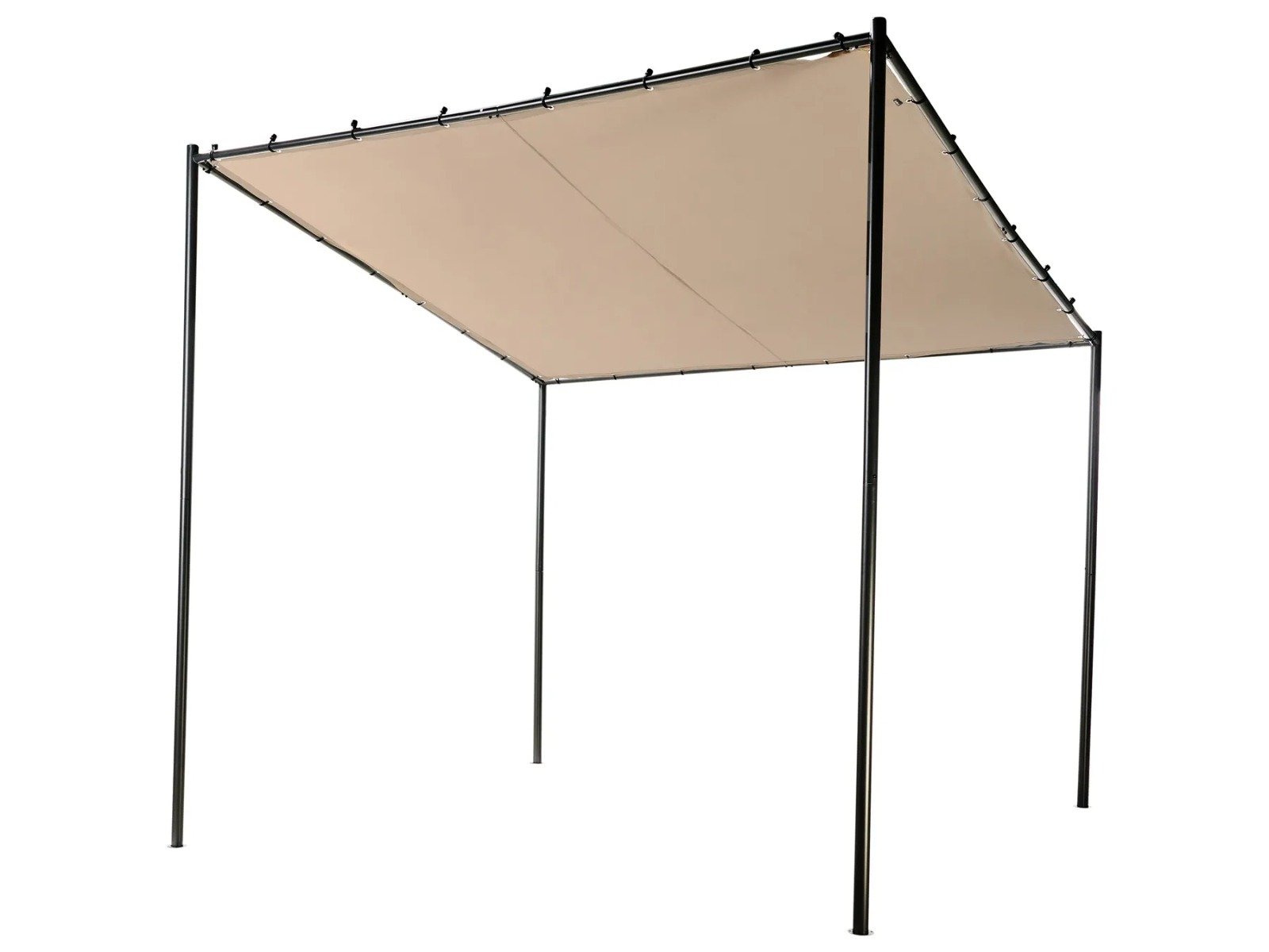 Gazebo VIMINO Metal Taupe