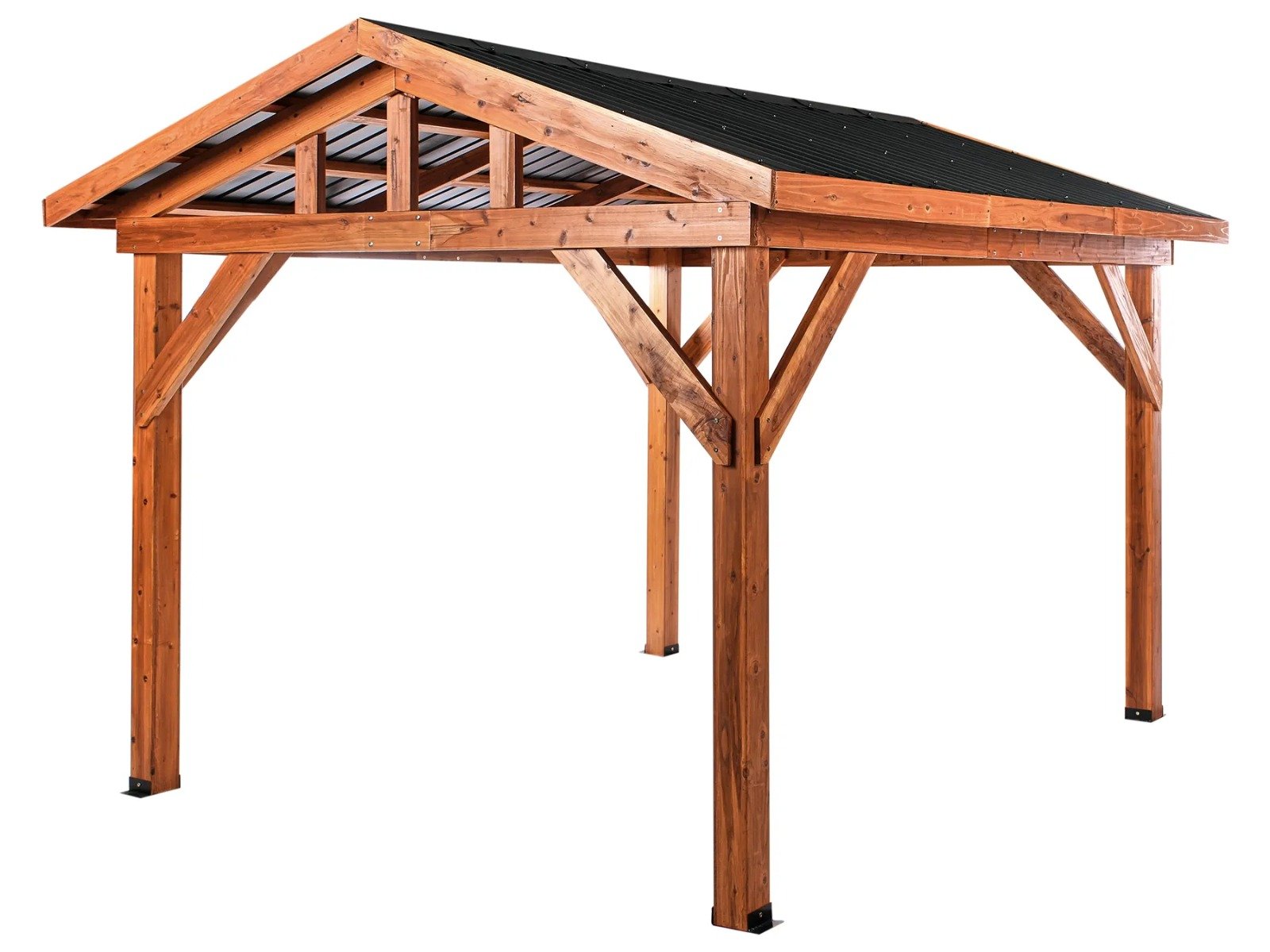 Gazebo SECCHIA Marrón