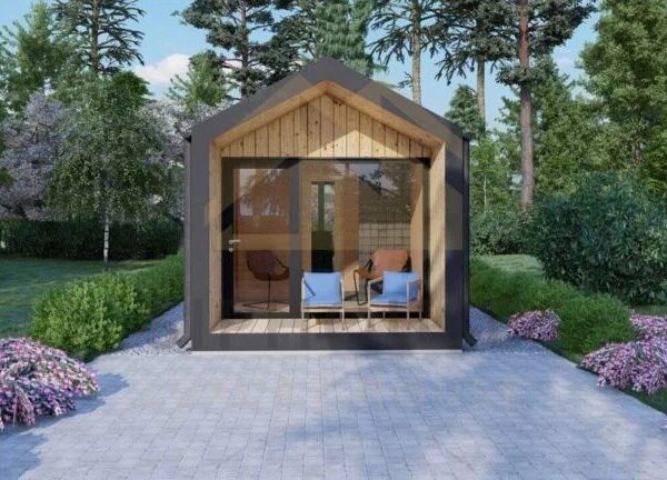 Sauna Prefabricada SIP Oulu, 23 m²