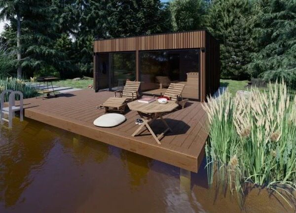 Sauna Prefabricada SIP Riga, 24 m²