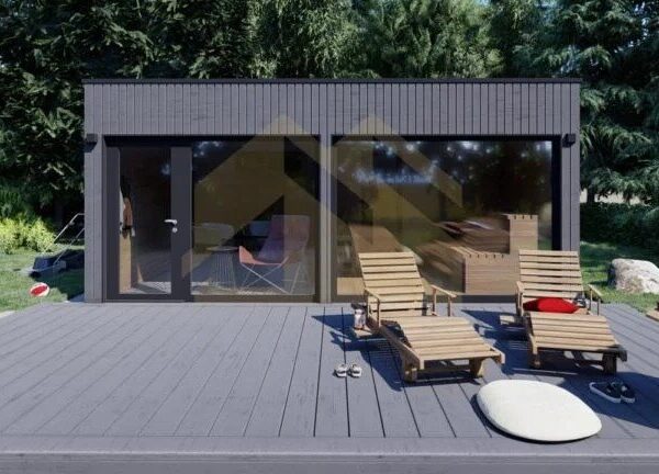 Sauna Prefabricada SIP Sahara, 24 m²