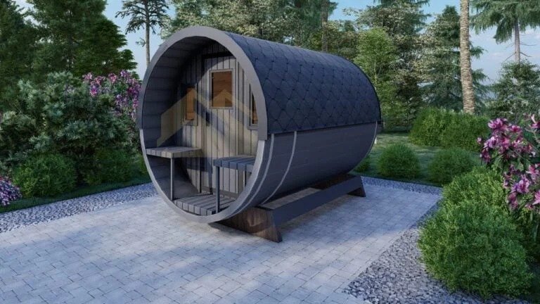 Sauna Exterior Barril Elston, 2.3×3.0