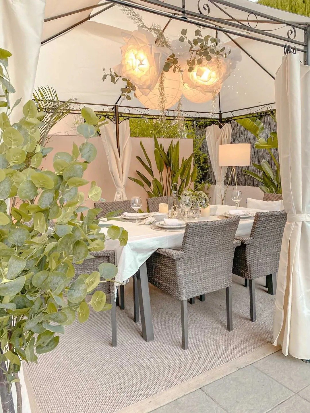 Gazebo COLOS Metal Beige