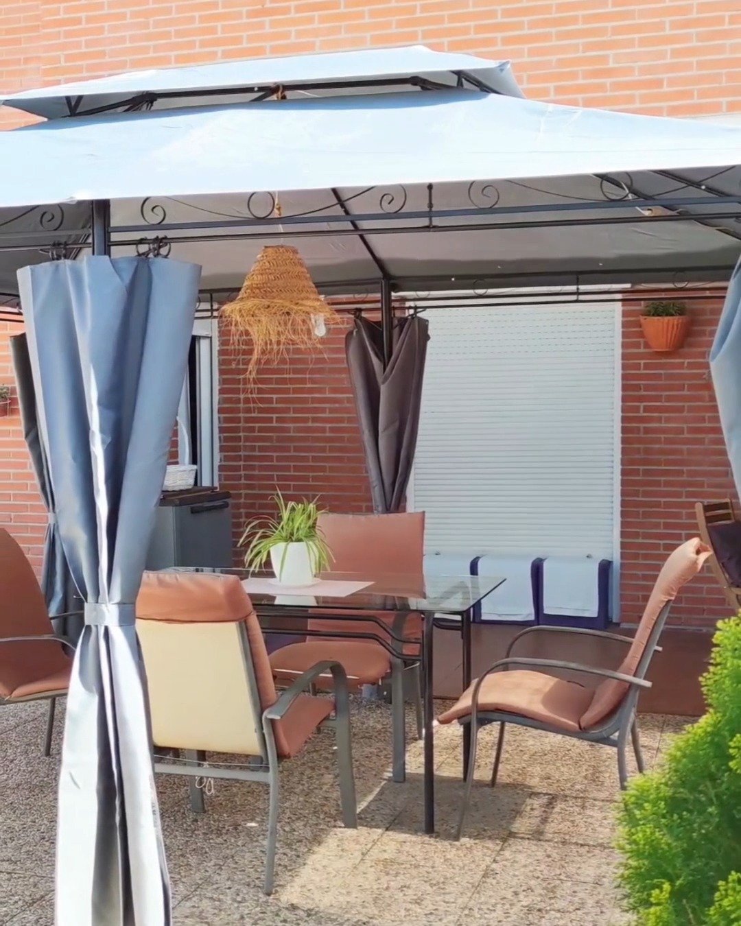 Gazebo COLOS Metal Gris Grafito