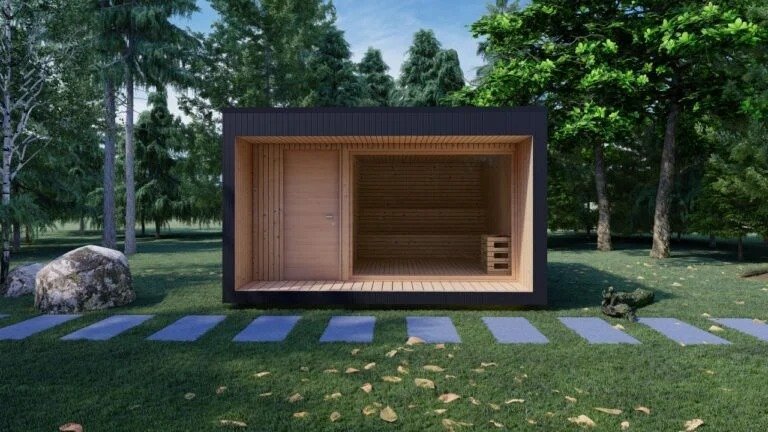 Sauna Prefabricada SIP Prague, 15 m²