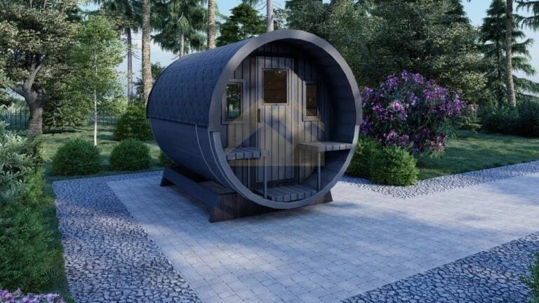 Sauna Exterior Barril Elston, 2.3×3.0