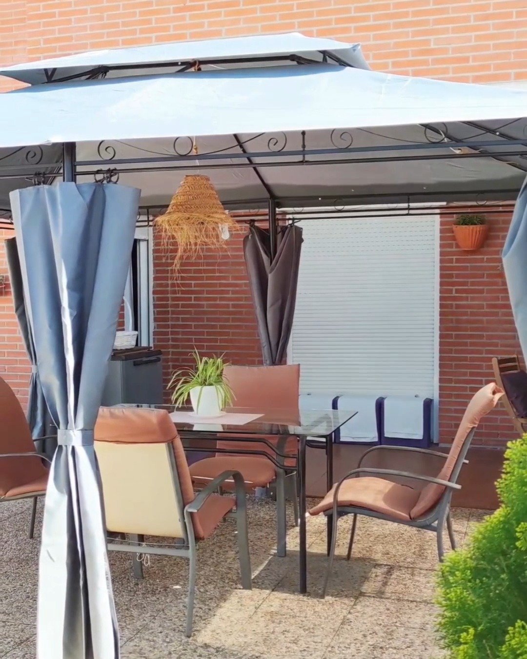 Gazebo COLOS Metal Gris Grafito