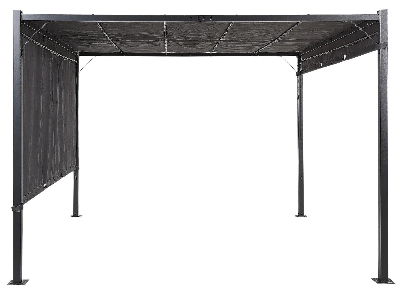 Gazebo LED PARGA Gris Oscuro