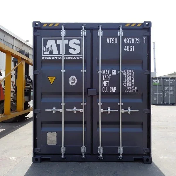 CONTENEDOR NEGRO DE 40 PIES UN VIAJE