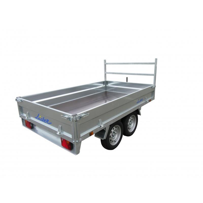 Remolque volquete Lider 39560 – 2 x Ejes – L.2,50M