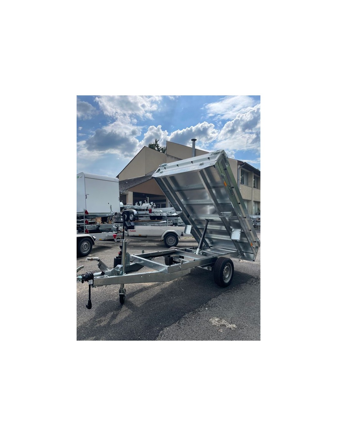 Remolque Benne 1300 kg 256 x 148 LIDER 42575 PTC 750/1350 kg