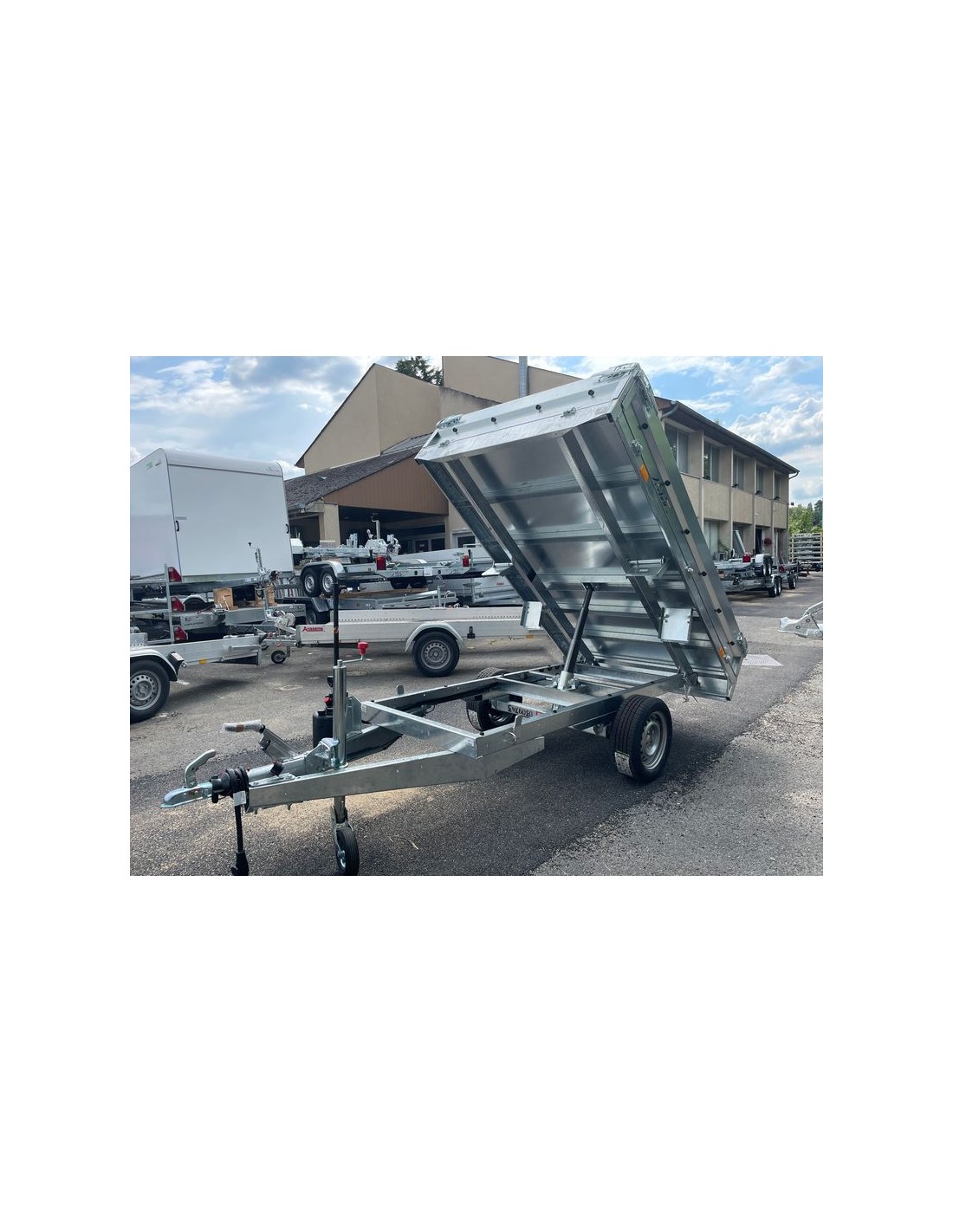 Remolque Benne 1300 kg 256 x 148 LIDER 42575 PTC 750/1350 kg