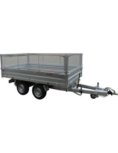 REMOLQUE VOLQUETE 2500 KG 322 X 170 VOLQUETE ELÉCTRICO + BOMBA MANUAL 39610PE